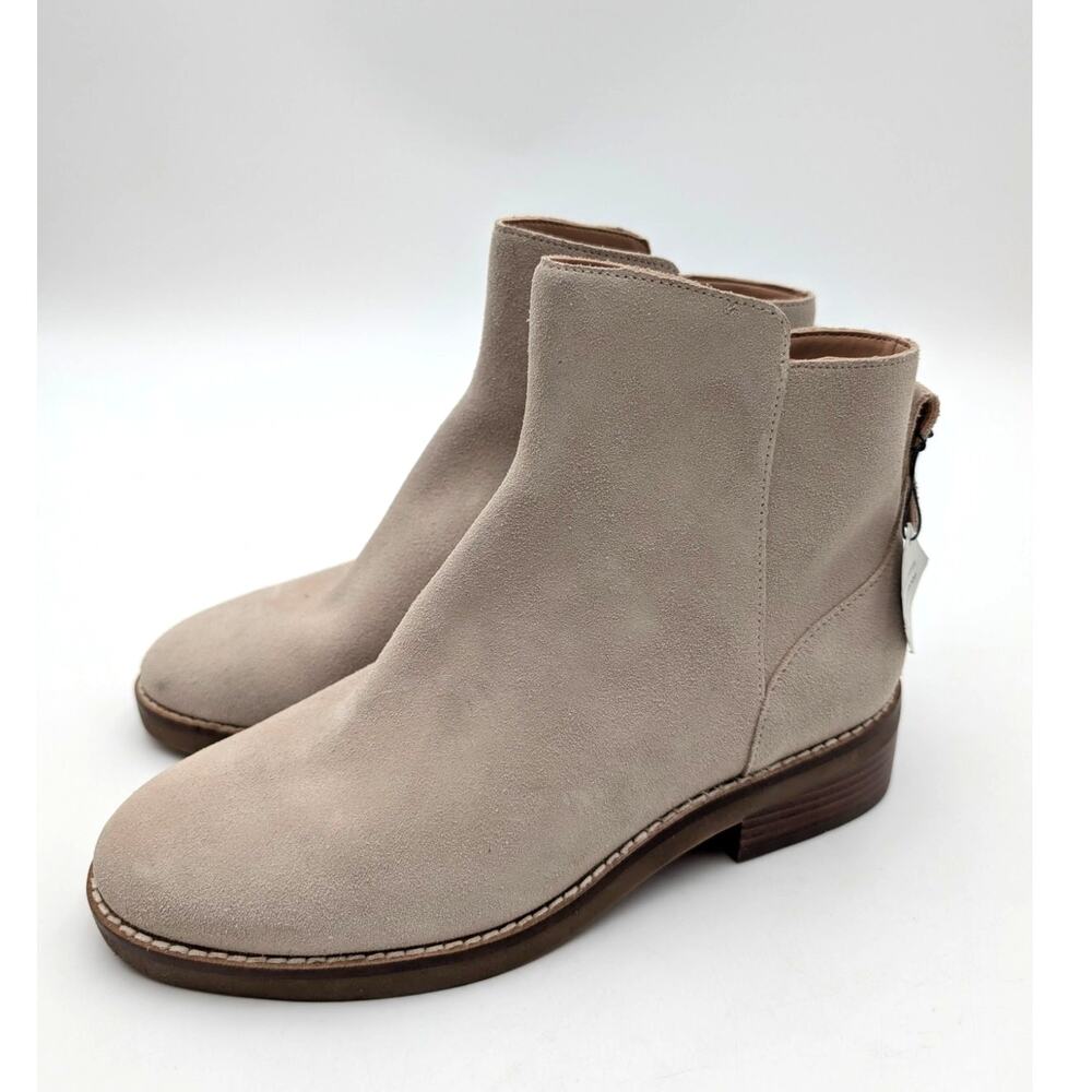 Cole Haan Ramona Waterproof Ankle Bootie Women's Light Sesame Size US6B EU36.5